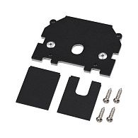 Заглушка торцевая для шинопроводов арт.135304-135305 Novotech VECTOR PORT 135318, черный