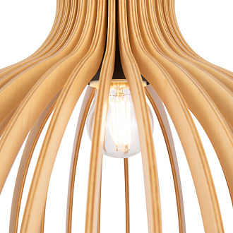 Подвесной светильник  35 см, E27 1 40W, К, Черный Maytoni Roots MOD194PL-01W