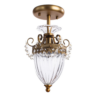 Потолочный светильник Arte lamp Schelenberg A4410PL-1SR латунь