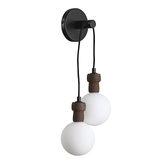Светильник настенный CORK 2*G9*5W 4000K ST LUCE SL6226.411.02 черный