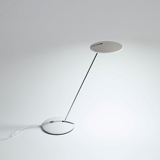 Настольная LED лампа Citilux Ньютон CL803030 с выключателем,хром/белый
