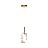 Подвесной светильник 16,2*5,5*49,3-339,3 см, *LED*3W, Maytoni Shiori MOD524PL-L3BSK1, Латунь