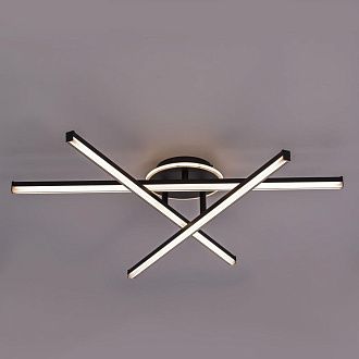Накладная люстра 90*14 см, 75W, 3000-6000K, Citilux Trent   CL203631 черный