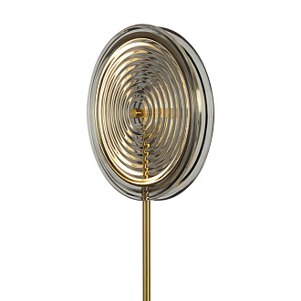 Торшер 150 см, 19W, 3000K, Freya Borbon FR5442FL-L13B, латунь