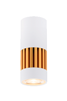 Светильник Ø53 x H133, мм, 1*10W, SWT+SGD(Глянцево белый + Золото) Rilon 031 SWT+SGD