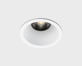 Встраиваемый светильник 8 см, 12W, 3000K, Italline IT06-6025 white 3000K, белый