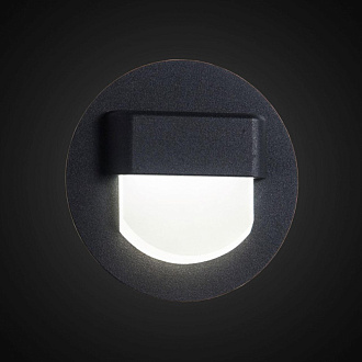 Встраиваемый лестничный светильник Citilux Скалли CLD006R5, Черный, вр 6,5 см