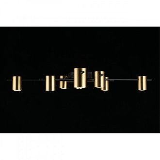 Люстра 80*12 см, GU10, 25W, Aployt Elwisia APL.633.07.08, бронзовый