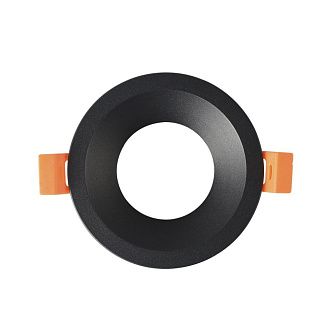 Встраиваемый светильник 9 см, Crystal Lux CLT 080C1 BL, черный, вр 7,5 см