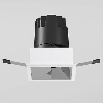 Потолочный акцентный светильник 8*8*10 см, 10W 4000K Elektrostandard Inline 25091/LED хром;белый