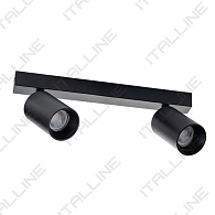 Спот Italline Danny E2 black, черный