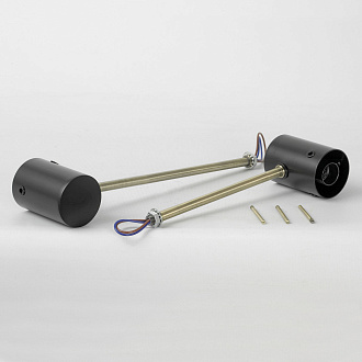 Люстра потолочная 71*52 см, 6*E14 Lussole Brantley LSP-8933 черный\бронзовый