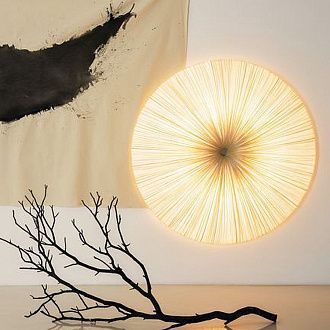 Подвесная люстра Aqua Creations Lighting round D80 80*80*12 см, 1*E27*60W, ImperiumLoft 108168-28, Белый