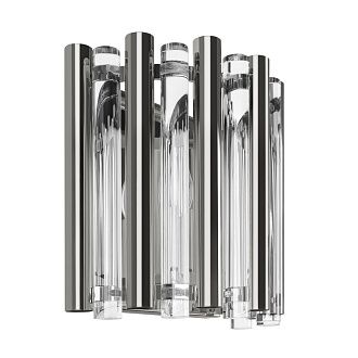 Настенный светильник 25 см, Loft IT Boucle 10438W, никель