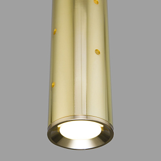 Подвесной светодиодный светильник 50214/1 LED золото Elektrostandard