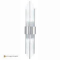 Бра 60 см, Crystal Lux ATENTO AP2 CHROME/TRANSPARENTE, хром