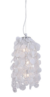 Светильник подвесной 23 см, Crystal Lux TENERIFE SP3 SILVER Серебряный