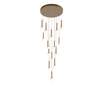 Светильник 50 см, 75W, 3000K, Kink Light 07530-15A,36, латунь