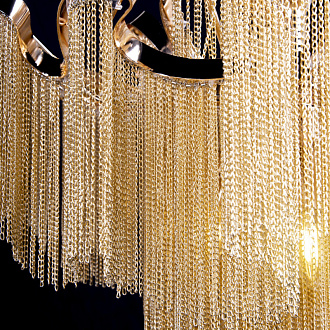 Потолочный светильник 55*61,5 см, 6*E14 Loft it Stream 10208/600C Gold