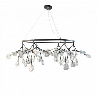 Подвесной светильник Kink Light 07521-54A,19(21), диаметр 115 см, черный