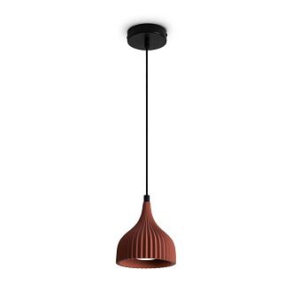 Подвесной светильник 14 см, Freya Terra FR5582PL-01R, черный