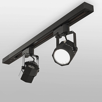 Трековый светильник для однофазного шинопровода Robi GU10 Черный MRL 1004 Elektrostandard