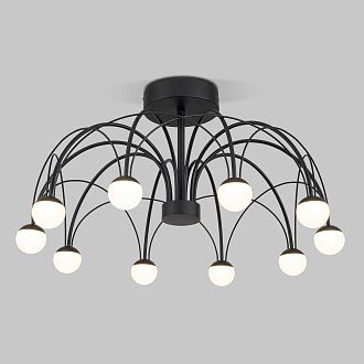 Светильник 65*65*35 см, LED*35W, 4000K, Eurosvet Ragno 90035/10, черный, a069307