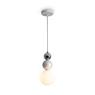 Подвесной светильник 12*228 см, 1*G9, 40W, Freya PEARL FR5388PL-01CH серый