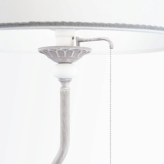 Торшер Maytoni Bouquet ARM023-FL-01-S, серый