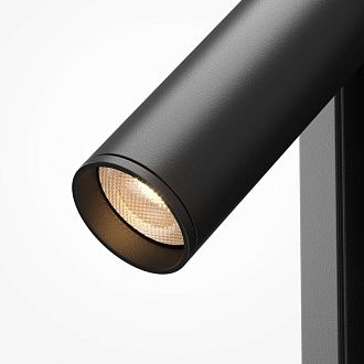 Настенный светильник 17 см, 3W, 3000K, Maytoni Axiom MOD495WL-L3B3K, черный
