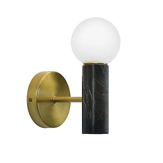 Бра 25*19*18 см, 1*G9, 5W, Divinare Eterno 1830/06 AP-1, Черный