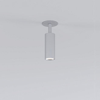 Встраиваемый LED светильник Diffe 25039/LED 8W 4200K серебро Elektrostandard, вр 4,7 см