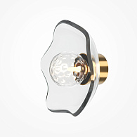 Бра 12*20*20*20 см, 1 G9*28W Miracle MOD207WL-01BS Maytoni, Латунь
