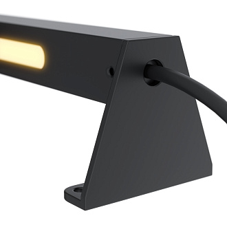 Светодиодный светильник уличный 100 см, 15W, 3000K, Maytoni Edge O415FL-L15B3K, черный