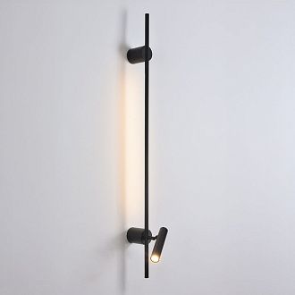 Настенный светильник 100 см, 11W, 3000K, Lumion Ledio Toint 8438/11WL, черный