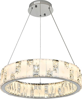 Подвесная люстра 60*150 см,  LED, 60W, 3000-6000K, Stilfort Cerruti 4015/09/06P хром