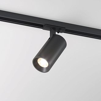 Трековый поворотный светильник однофазный 6 см, 10W, 4200K,  24 °, Elektrostandard Basic System Comel 85210/01, черный