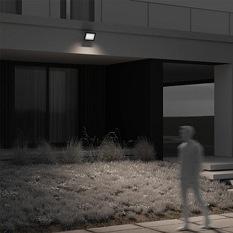 Прожектор 27 см, 100W, 4000K, Maytoni Flood FL001-L100B4K, черный