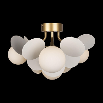 Светильник 47 см, Loft It 10008/4C White, золото