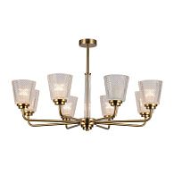 Люстра 84*84*49 см, 8*E14 Gerhort G11060/8COP CL, Медь