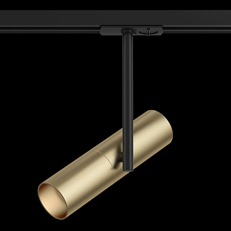 Трековые светильники Maytoni Track lamps TR005-1-GU10-BG, черный-золото