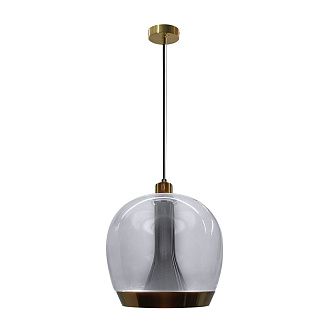 Подвесной светильник 20*24 см, 1*LED, 12W, 3000K Divinare Sonata 5740/17 SP-8, Латунь