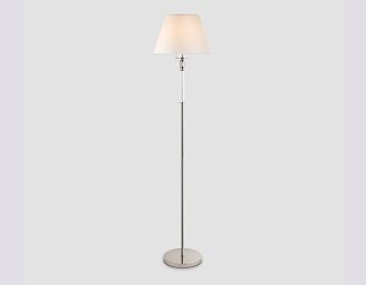 Торшер с абажуром **155- см, 1*E27*60W, K, Ambrella Light High Light LH71008, никель