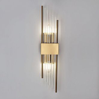 Бра 11*9*45 см, Е14 2x40W, Латунь MODELUX ML.515.02 BS