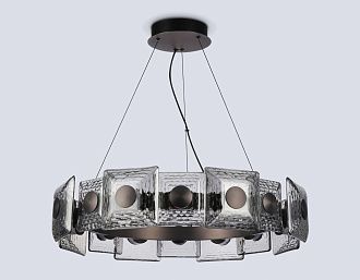 Подвесная светодиодная люстра **15- см, **W, 3000K, Ambrella Light High Light LH31030, серый