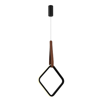 Светильник подвесной SHAPE 1*LED*12W 4000K ST LUCE SL6131.423.12 черный
