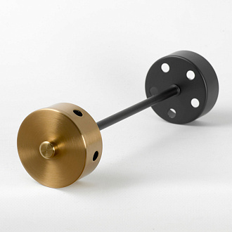 Люстра потолочная 55*38 см, 5*E14 Lussole LSP-8896 черный