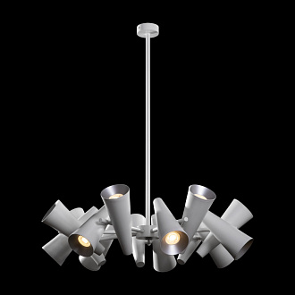Подвесной светильник Maytoni Giro MOD095PL-14W, диаметр 69 см, белый