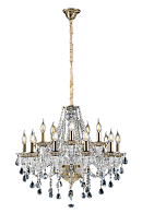 Люстра 700*650-1280, 15*E14, 40W NewRgy Premium 1677/10+5 AB, Бронза