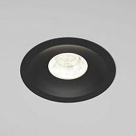 Потолочный акцентный светильник 11*11*5 см, LED, 15W, 4000K, Elektrostandard Combi 25068/LED, черный, вр 9,1 см